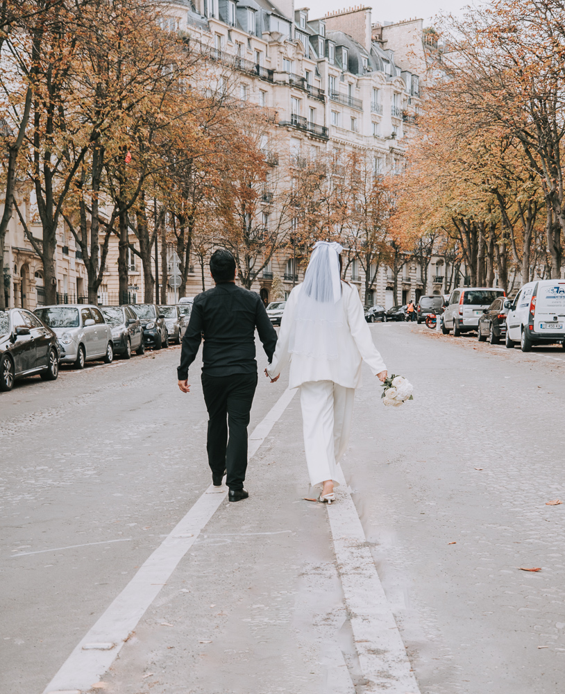 PORTRAIT COUPLE PHOTOGRAPHY ELOPEMENT IN PARIS TROCADERO